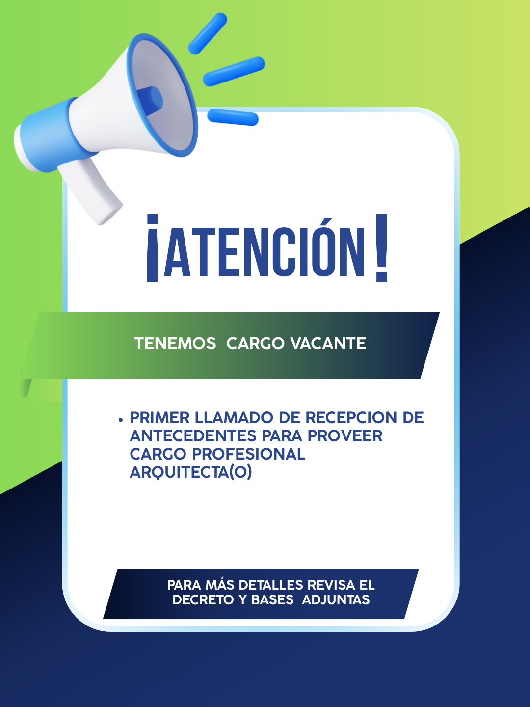 tenemos 2 cargos vacantes en planta municipal (4)
